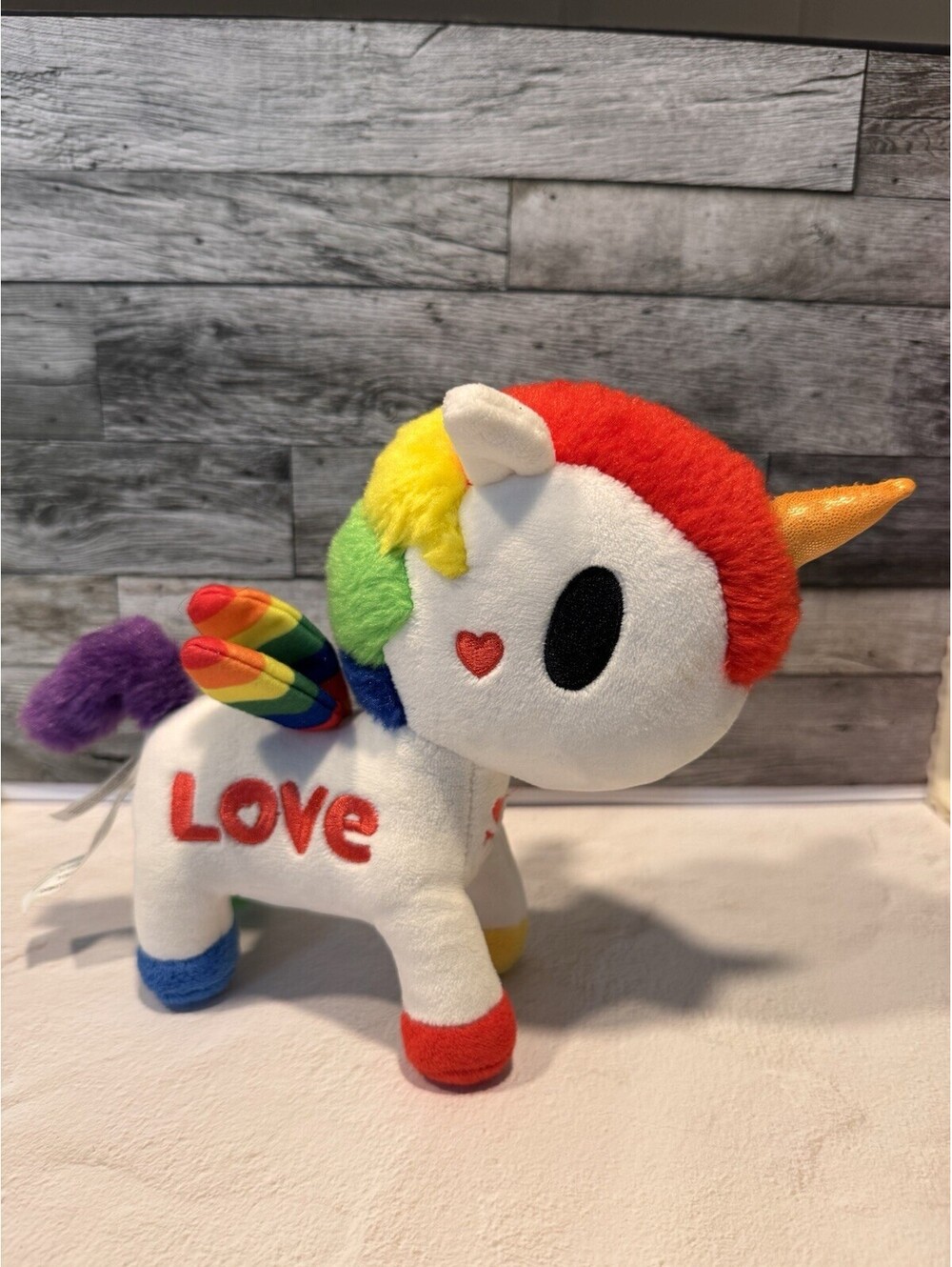 Tokidoki Rainbow Love Unicorno Unicorn Plush